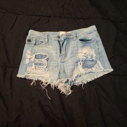 Kan Kan Jean Shorts