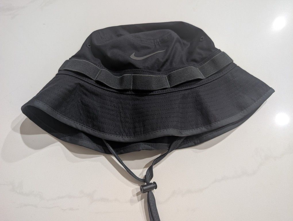 Nike Apex Dri Fit Bucket Hat Black Size M Adult Unisex Adults NWT HJ3683 010