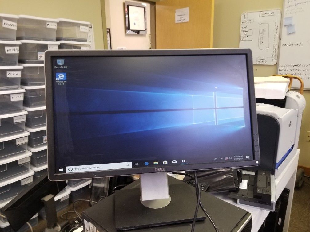 DELL 24" P2414H MONITOR WITH D-PORT, DVI, AND VGA (INV. DM1011)

