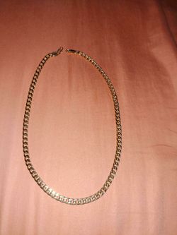Cuban style necklace & bracelet