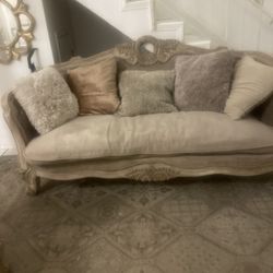 Sofa And Love Seat With Pillows $220