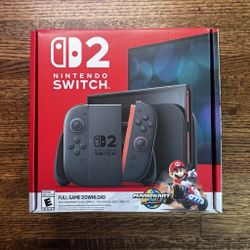 🔥🔥🔥 Switch 2 Console + Mario Kart World Game Bundle |