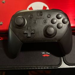  I’m asking$50Nintendo Switch Wireless Pro Controller - Black it’s in good condition Nintendo switch controller