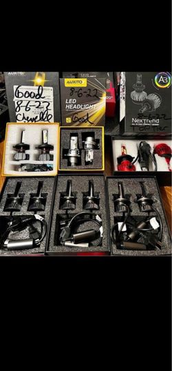 White 9005 HB3 LED Bulbs Headlight Conversion Kit High Beam Bright