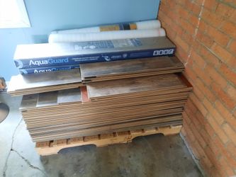 Used Laminate Floor.