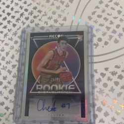 Chet Hologram Autograph 75/75