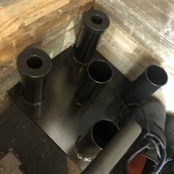 Brand New Barbell Holder (with Inserts For Standard Sized Bars)