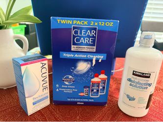 Brand new Clear Care  triple action cleaning