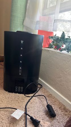 Black Coolfiqu 6L Humidifier