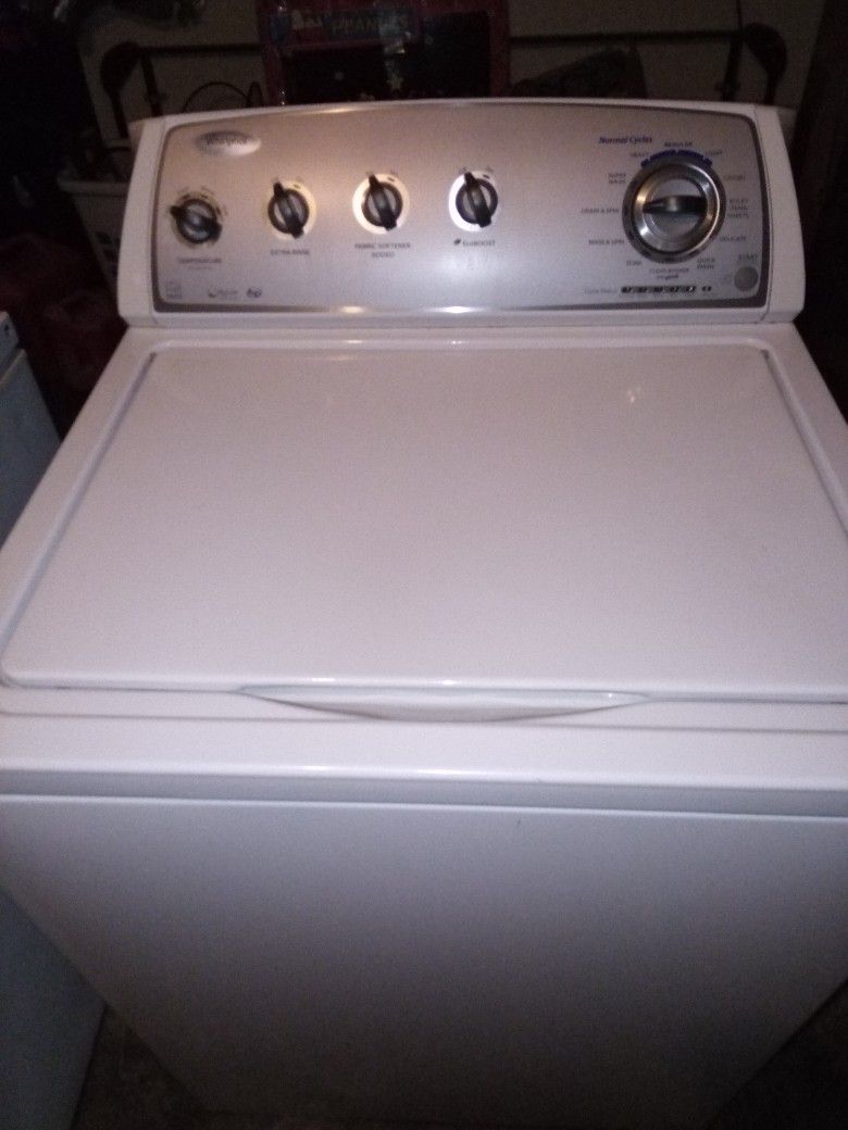 Whirlpool White Top Load Oversized Capacity Washer He