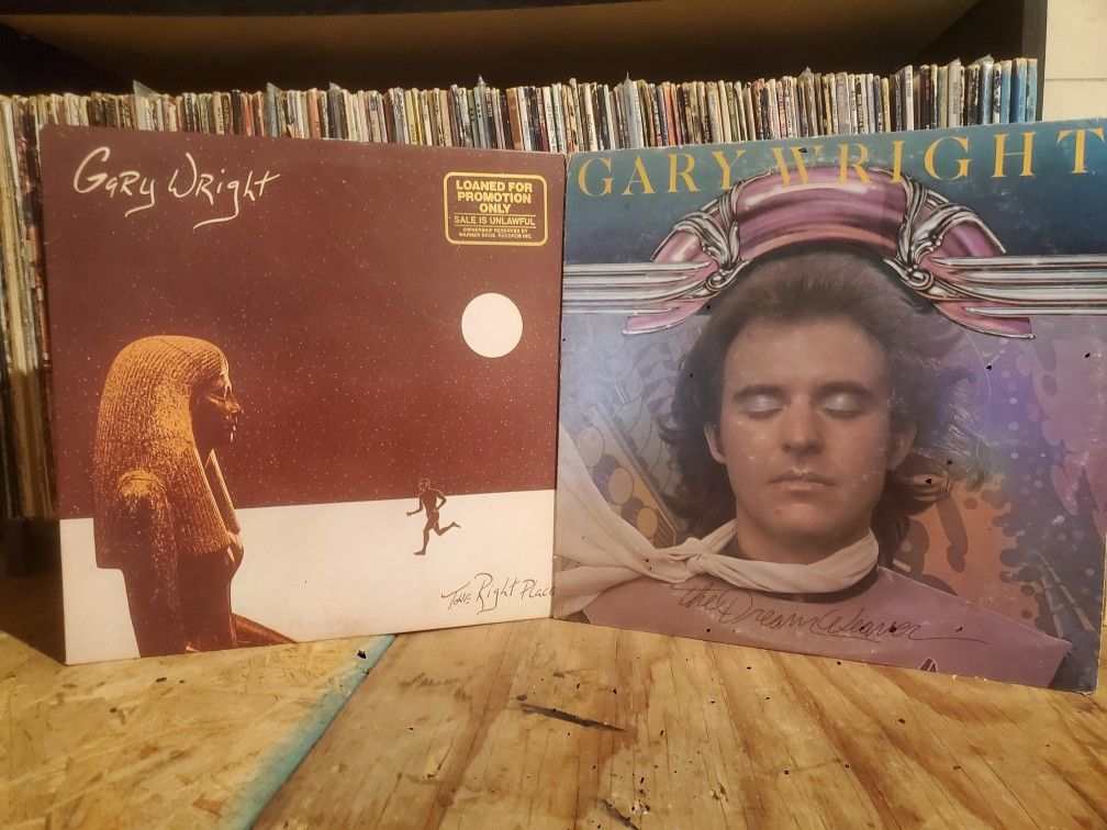 Gary Wright 2 Album Lot. Vinyl Records
