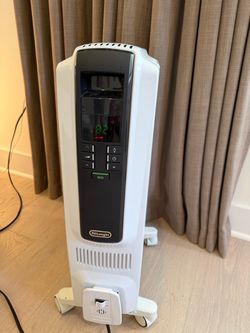 DeLonghi Dragon Digital Oil-Filled Radiator Heater – ECO Mode, Timer