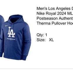 Los Angeles Dodgers Nike Royal 2024 MLB HOODIE XL