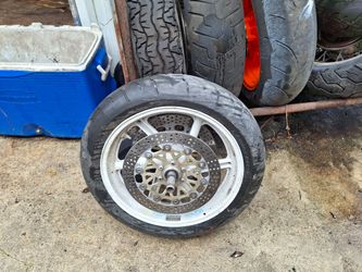 93 Honda CBR900RR Front Rim 900RR Wheel w Speedo Drive