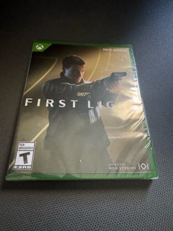 New sealed 007 First Light Xbox Series S/X