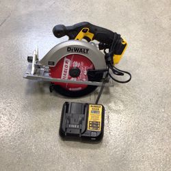 Dewalt Circular Saw Tool And Charger Only,,