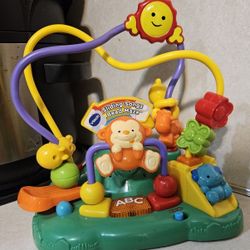 Vtech Sliding Songs Bead Maze Learning Toy Colorful ABC Musical Songs