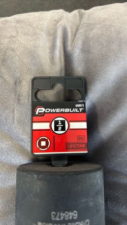 Powerbuilt 1/2" Drive Impact Socket