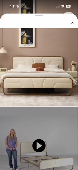 Queen bed frame