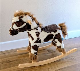 Soft Plush Rocking Horse