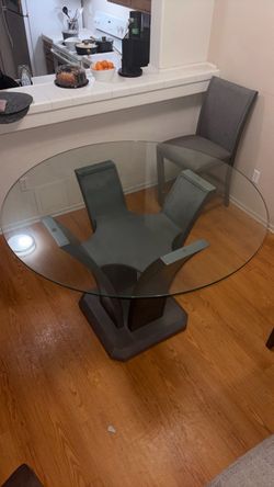 Jerome’s glass table