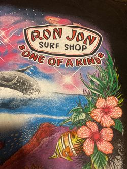 Vintage 1994 Jon Surf Shop Graphic T-Shirt Size XL Men’s