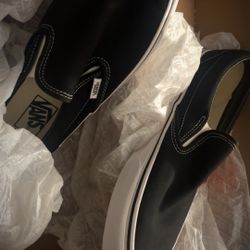 VANS Classic Slip-On Black Shoes 8.5M