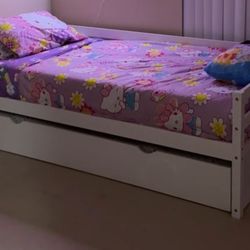 Twin Bed With Twin Trundle