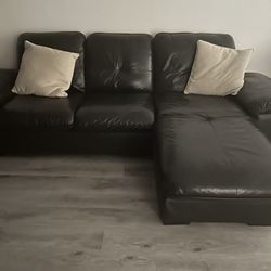 Leather Sofa 