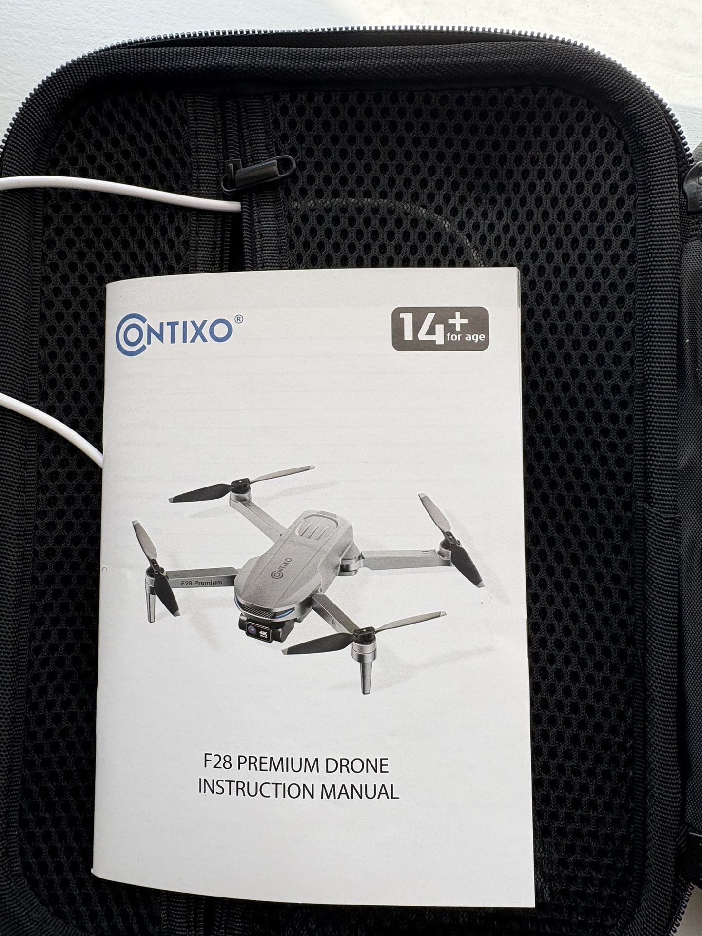 Contixo F28 Premium 4K Drone – Like New + Carry Case