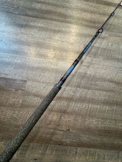 (Murrieta) Seeker Black Steel G270 8’ 15-25  salt water  casting fishing rod.