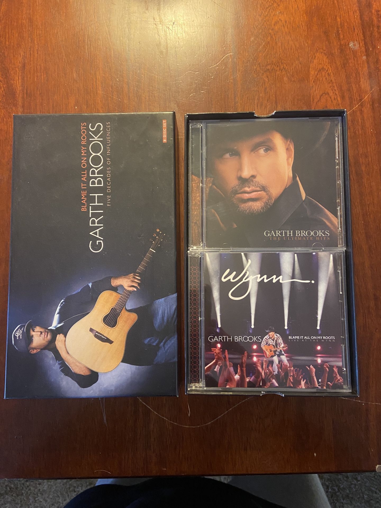 Garth Brooks 8 Disk Set (Blame It All On My Roots)