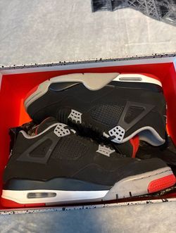 Jordan 4 Bred 2019 Size 9.0