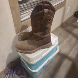 Still Toe Work Boots  10.5