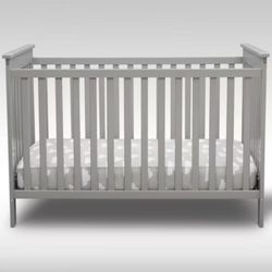 Full Size Crib Unassembled+mattress