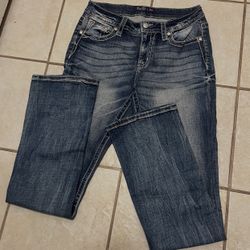 Miss Me Women’s  Jeans Size 29 (Mid. -Rise Boot) 