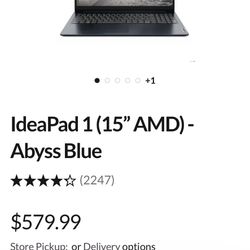 IdeaPad 1 (15” AMD) Laptop