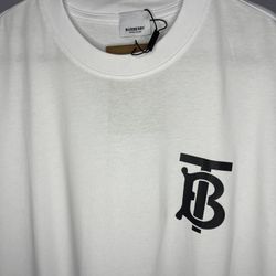 White Burberry T-shirt