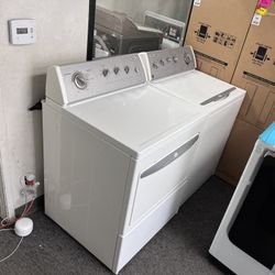 USED WHIRLPOOL WASHER AND GAS DRYER