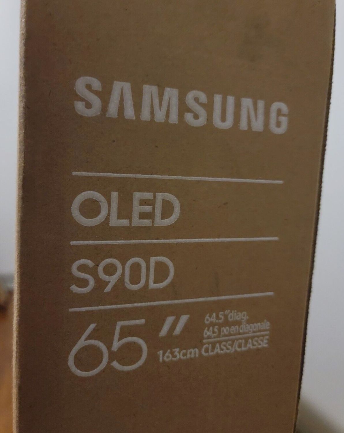 SAMSUNG S90D Series 65 Inches OLED 4K Smart TV | HDR+ | Dolby Atmos, Object Tracking Sound Lite | Motion Xcelerator, Real Depth Enhancer, 4K AI Upscal