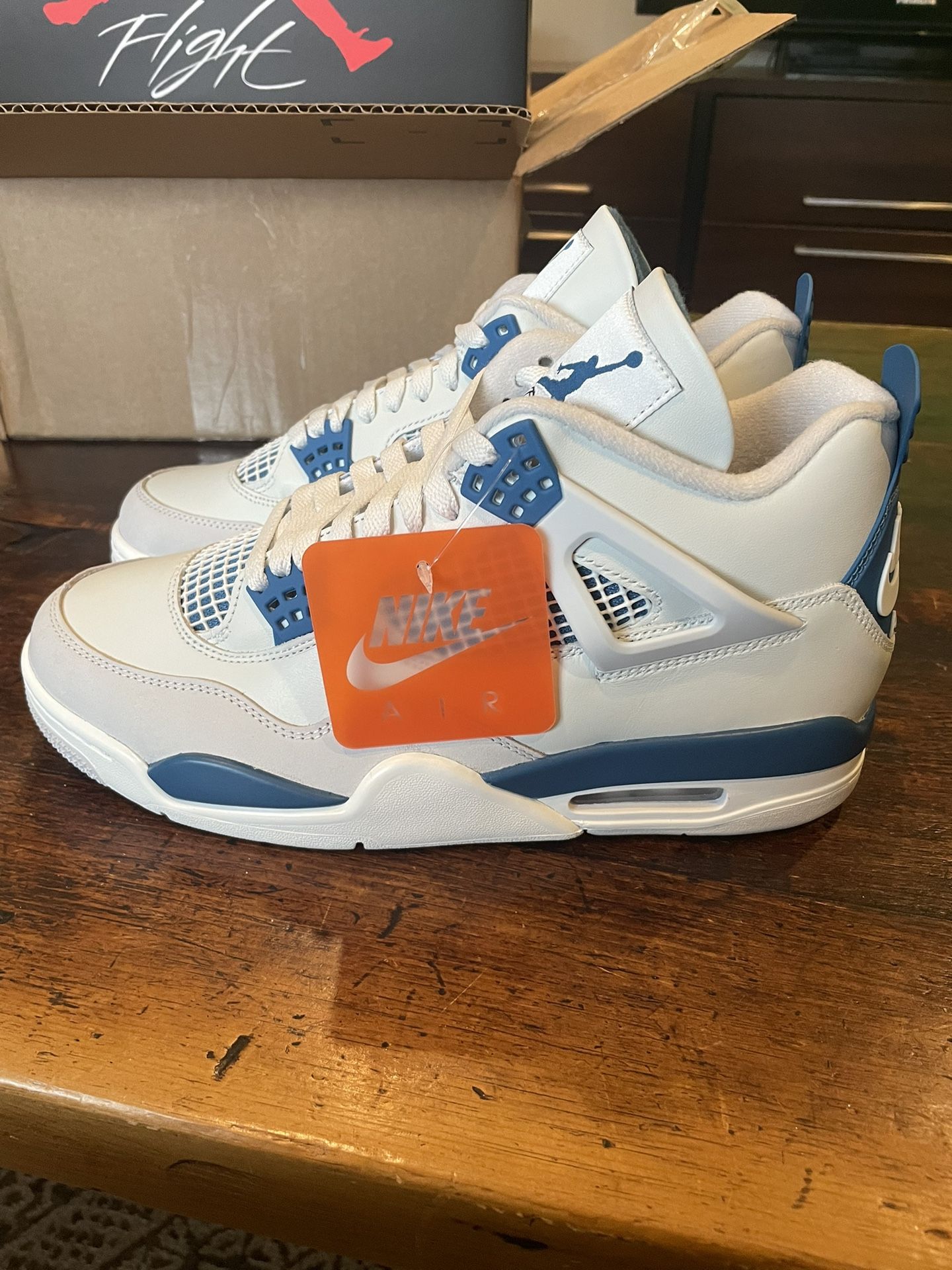 Jordan 4 Retro Military Blue FV5029-141 Size 10 Order Confirmed