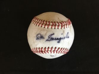 Joe Garagiola signed Baseball $100