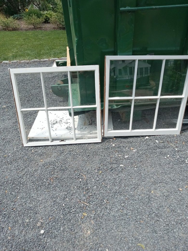 Old Wood 6 Lite Windows