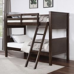 New In Box Twin/twin Bunk Bed With Mattress (Read Description Below)