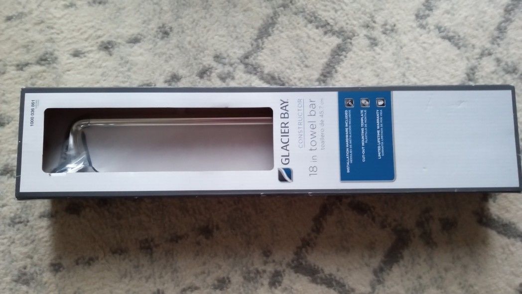 New Glacier Bay 18 Inch Towel Bar