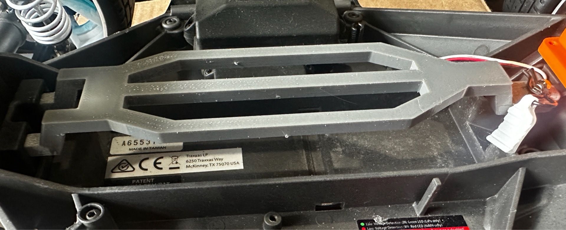 Traxxas slash battery Hold Down