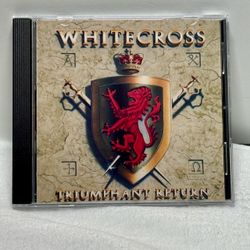 Whitecross Triumphant Return CD 1989 Star Song Christian Metal SSD 8164