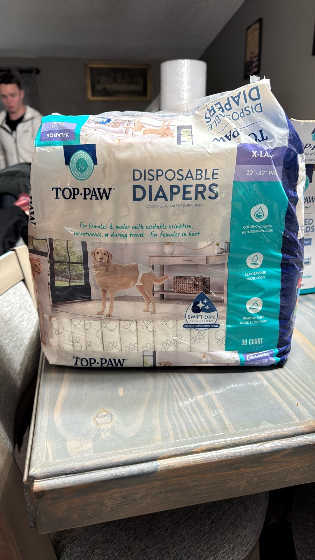 Top Paw Disposable Dog Diapers