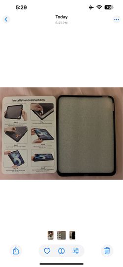 iPad case black 10th and 11th gen