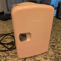Pink Mini Fridge! Chefman $10